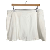 Athletic Works White Active Dri-Works Skort- Size XL