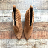 Marc Fisher Camel Suede Boots- Size 9 (Great Condition)