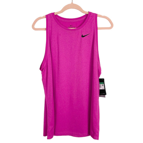 The Nike Tee Dri-Fit Hot Pink Anti-Odor Tank NWT- Size XL