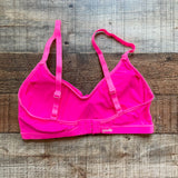 Kindly Yours Hot Pink Padded Sports Bra- Size S