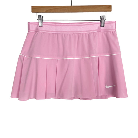 Nike Dri-Fit Pink Tennis Skirt with Biker Shorts NWT- Size L