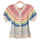 SAYLOR Button Front Sweater Cardigan- Size XS
