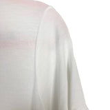 Lush White Super Soft V-Neck Pocket Tee- Size XS (see notes)