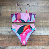 Shein Multi-Color Pattern Bikini Bottoms NWOT- Size M (we have matching sarong and bikini top)