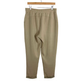 SPANX Tan Drawstring Cuffed Pants- Size XL (Inseam 26”)