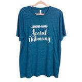 Bella + Canvas Social Distancing Graphic Tee- Size XL
