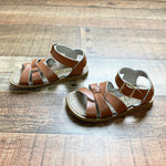 Salt Water Brown Leather Orignal Sandals- Size 6 (Brand New Condition)