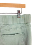 No Brand Sage Pull On Flare Jeans- Size XL (Inseam 32”, see notes)