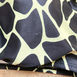 No Brand Black/Neon Yellow Leopard Print Off the Shoulder Padded Bikini Top- Size S (see notes, we have matching bottoms)