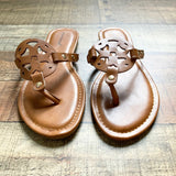 Pierre Dumas Brown Leather Sandals- Size 8.5