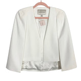 Forever New White Cape Blazer- Size 2 (see notes)