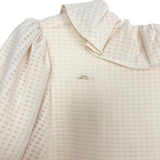 Tularosa Creme with Handkerchief Hem Marjorie Ruffle Mini Dress- Size XS (see notes, sold out online)