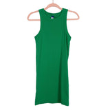 Old Navy Green Ribbed Knit Tank Mini Dress- Size M (see notes)