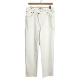 Abercrombie & Fitch Cream The '90s Straight Ultra High Rise Jeans NWT- Size 31/12 R (Inseam 29.5”)