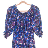 SALONI Silk Floral Off the Shoulder Dress- Size 2