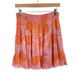 Show Me Your Mumu Orange/Pink Floral Skirt- Size XL (sold out online)