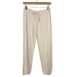 Naked Cashmere Cream 100% Cashmere Drawstring Joggers- Size S (Inseam 26", see notes, we have matching top)