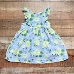 Angel Dear Purple Hydrangea Print Muslin Dress- Size ~2T (see notes)