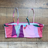 Shein Multi-Color Pattern Padded Bikini Top- Size M (we have matching sarong and bikini bottoms)