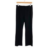 Time and Tru Black Pull On with Front Slits Pants- Size L (Inseam 29”)