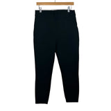 Spanx Black The Perfect Pant with Back Seam and Back Split Hem Skinny Ankle Pull On Pants- Size L (Inseam 26”)