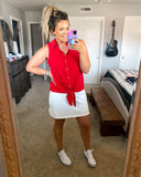 Athletic Works White Active Dri-Works Skort- Size XL