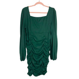 Grace Karin Green Front and Back Cinched Dress- Size XL