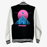 All We Do Is Black/White Gunship Varsity Jacket- Size XS (see notes)