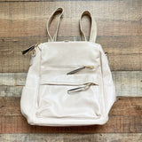 Modern + Chic Leather Backpack (see notes)