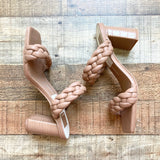Dolce Vita Cafe Braided Paily Heels- Size ~7.5 (see notes, Brand New Condition)