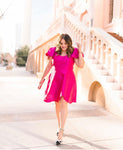 Natalie Workman Custom Made Dress with Removable Skirt- Size ~12/14 (see notes)