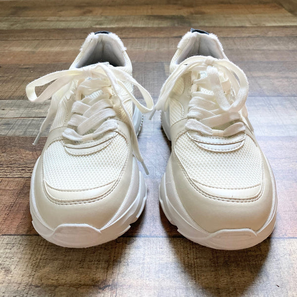 ミュージシャン symazi10161 Oasis Society White Mesh with Fur Detail and Glitter Tab