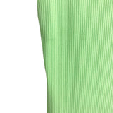 Bobi Neon Green Ribbed Knit Tank Mini Dress- Size S (see notes)