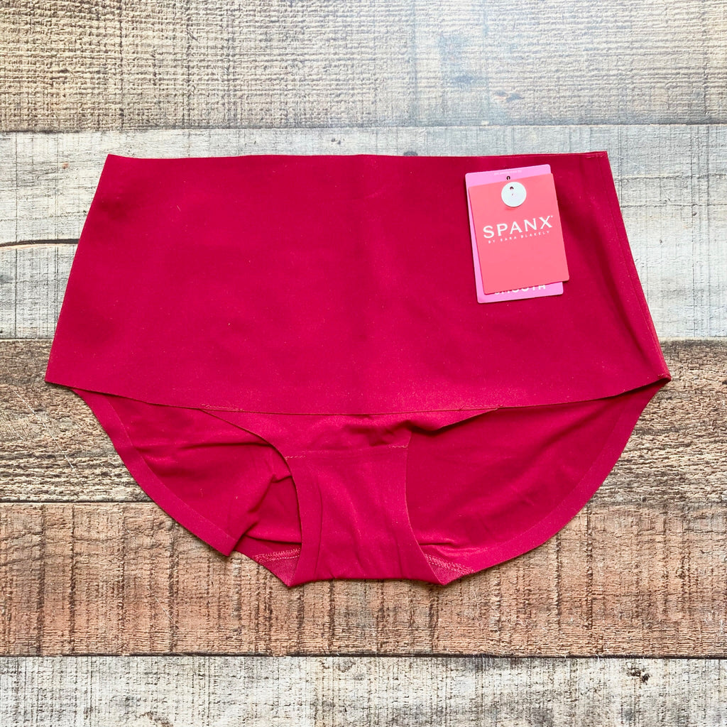 Spanx by Sara Blakely Red Undie-tectable Brief Underwear NWT- Size