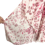 Poupette St Barth Pink Floral Dress- Size S