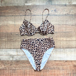 Summersalt Animal Print Underwire Bikini Top- Size ~S (we have matching bottoms, see notes)