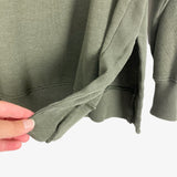 Aerie Olive Good Vibes Oversized Tunic Sweatshirt- Size L