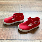 Cienta Toddler Red Mary Jane Sneakers- Size 22 (US 6, see notes)
