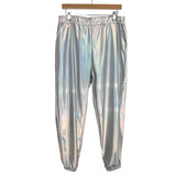 No Brand Metallic Joggers- Size XL (Inseam 26”)