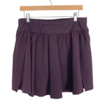 SPANX Plum Skirt with Biker Shorts- Size XL