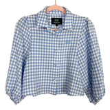 EllandEmm Blue Gingham Top- Size S (we have matching shorts)