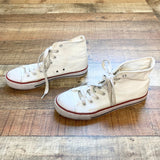 No Brand (Amazon) Canvas High Top Sneakers- Size 8 (see notes)