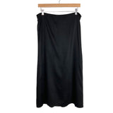 Time and Tru Black Slip Skirt NWT- Size L