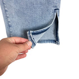 Vervet Light Wash Side Slit Hem Jeans- Size 30 (Inseam 25.5”)