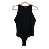 REORIA Black Tank Bodysuit- Size XL