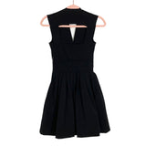 Preen by Thornton Bregazzi Black Side Zipper Dress- Size XS