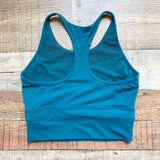 Storia Teal Racerback Cropped Tank- Size 4