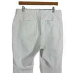 SPANX Off White Ankle Pants- Size L (Inseam 25”)