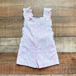 Sal & Pimenta Floral Soft Corduroy Romper- Size 2T