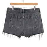 Free Assembly Washed Black 90's Cut Off Jean Shorts- Size 12 (sold out online)